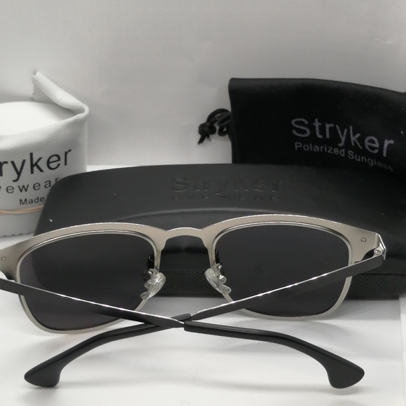 New Stryker Polarized Sunglass ST06217 Black Mirro - Picture 8 of 10